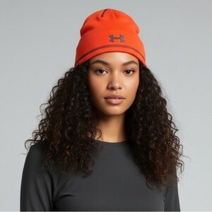 Under Armour Women's Bright Orange Beanie